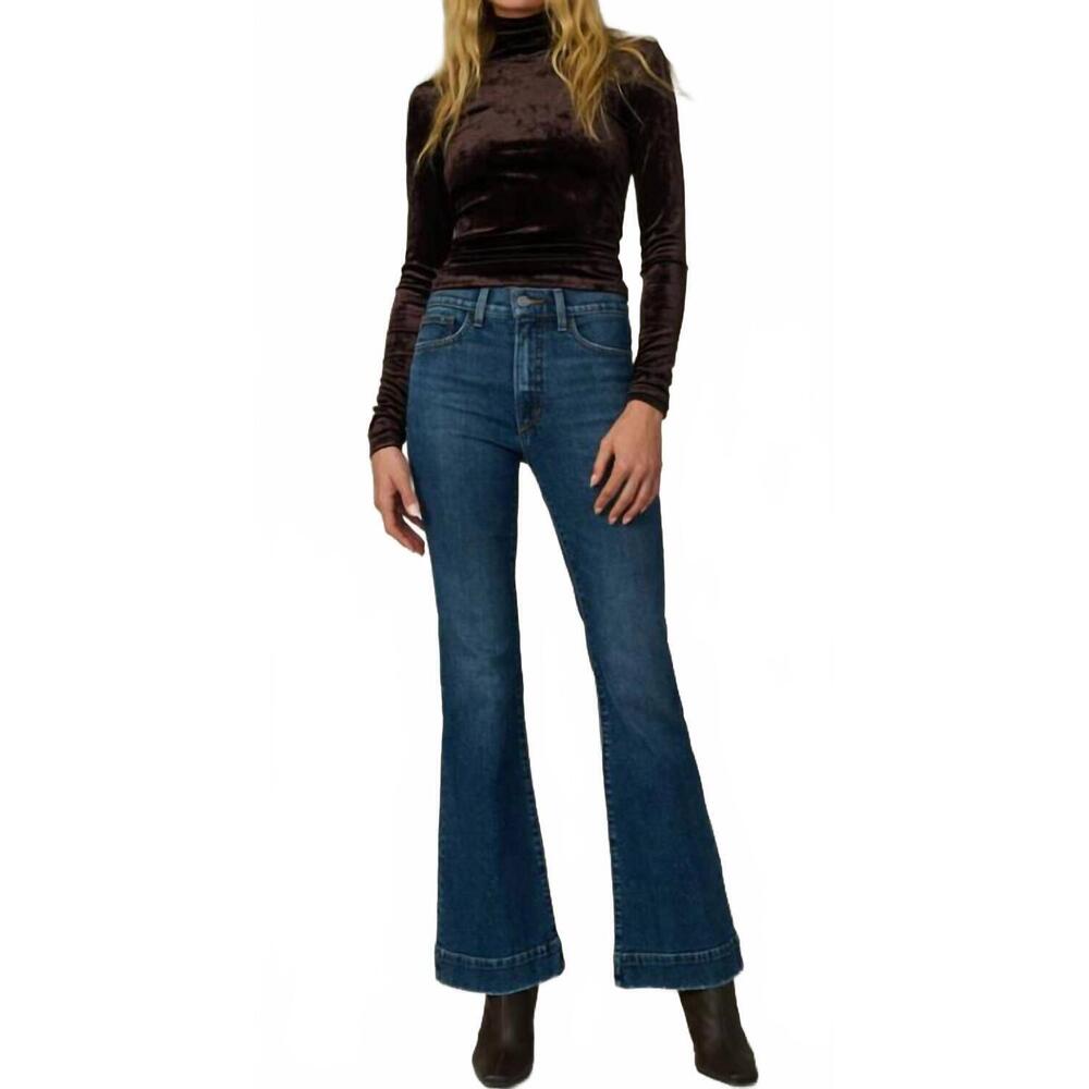 NEW JOE'S JEANS molly flare jeans in regalia